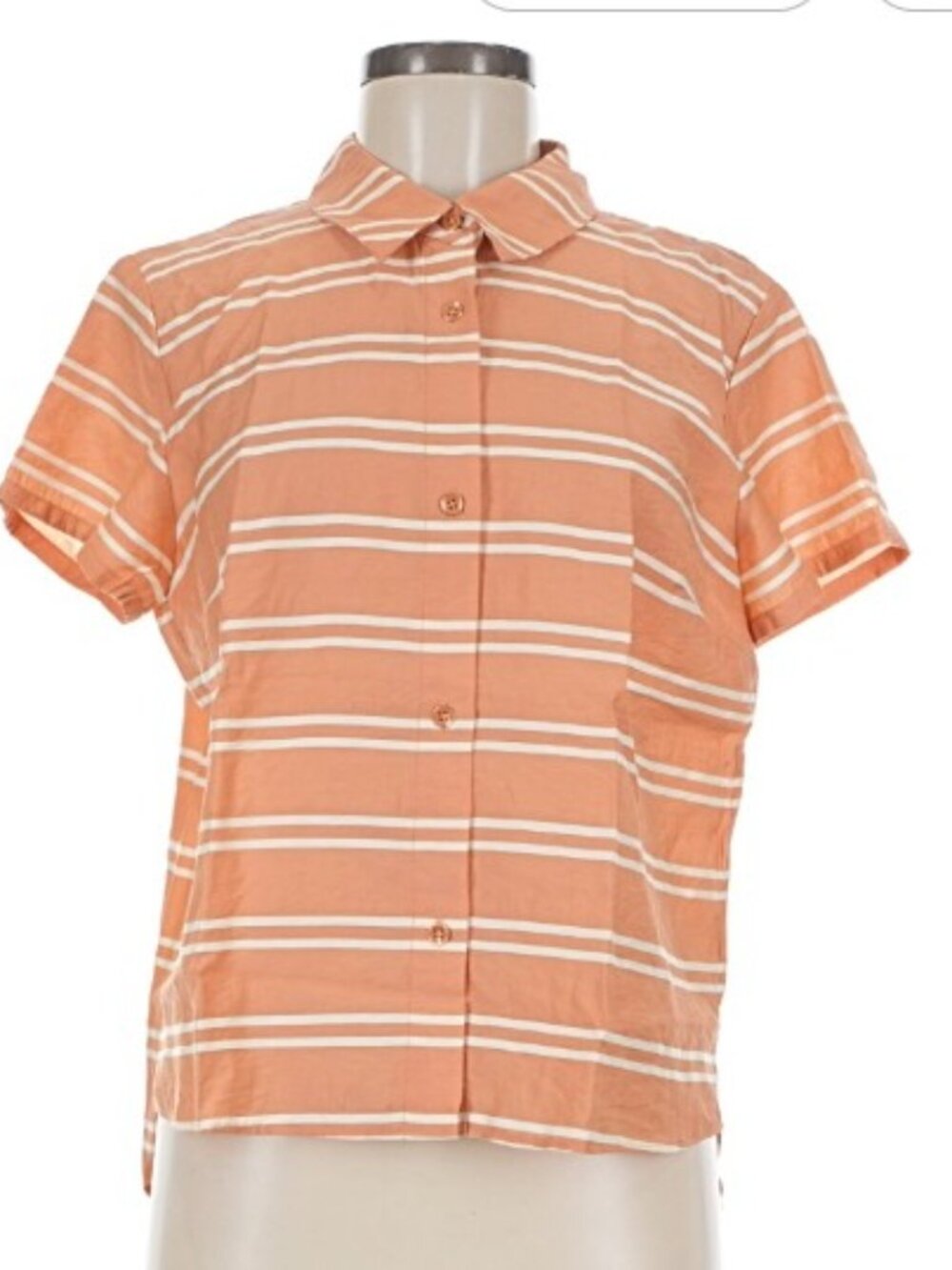 CAbi Collared Button Up Shirt - SZ M - EXCELLENT SHAPE